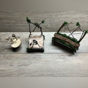 Miniature Fairy House Furniture Set